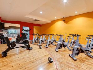 interno sala spinning